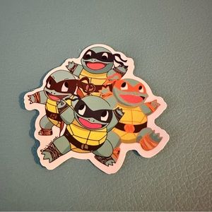 5/$10 Nickelodeon 90s TMNT Sticker